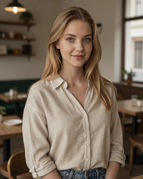 Anya from Lviv, verified Ukrainian member on Avodate search demo